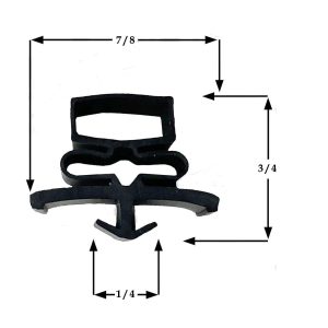 Gasket 21" x 24 5/8" Compatible With VICTORY 50753901 Replacement Door Gasket