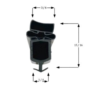 True 810766 Replacement Door Gasket 18 5/8" x 31 7/8" , RF-35