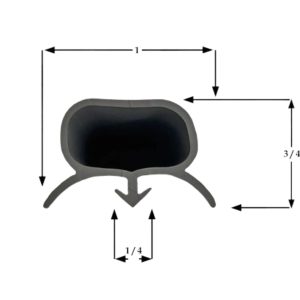 Gasket 23 5/8" x 30" Compatible With Hobart 263211 Replacement Door Gasket