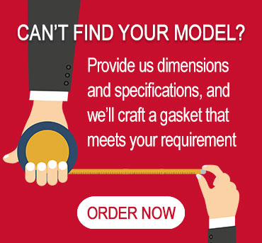 Place an order for a custom gasket