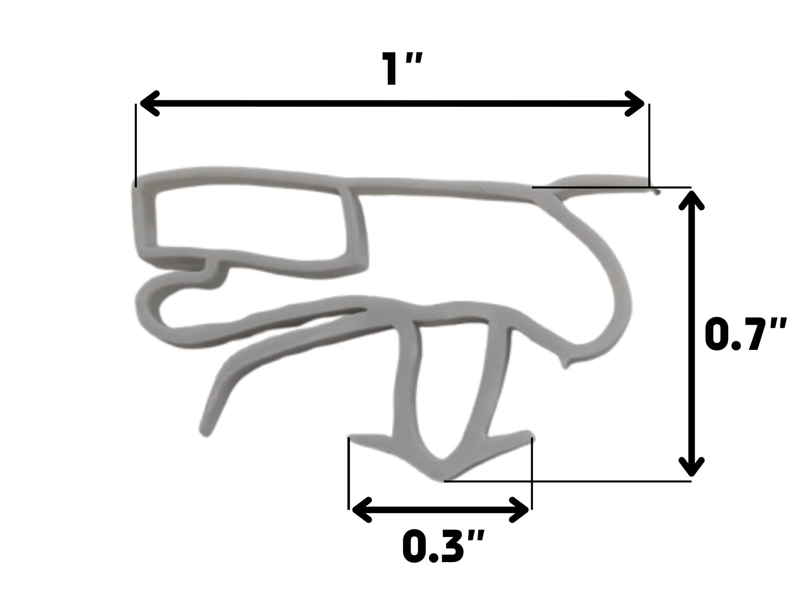 Danby DFF9102BLP Replacement Door Gasket 23" x 37 1/2" , RF-27