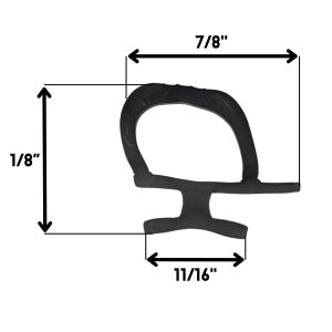 Gasket Profile RF-85 (sold per foot)
