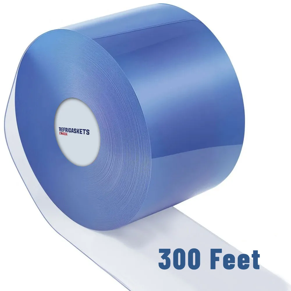8" Low Temp Strip Curtain 150ft Roll
